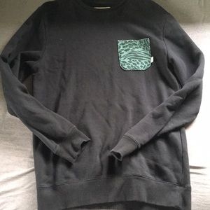Vans sweatshirt with designed pocket